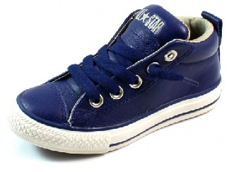Blauwe gympen
